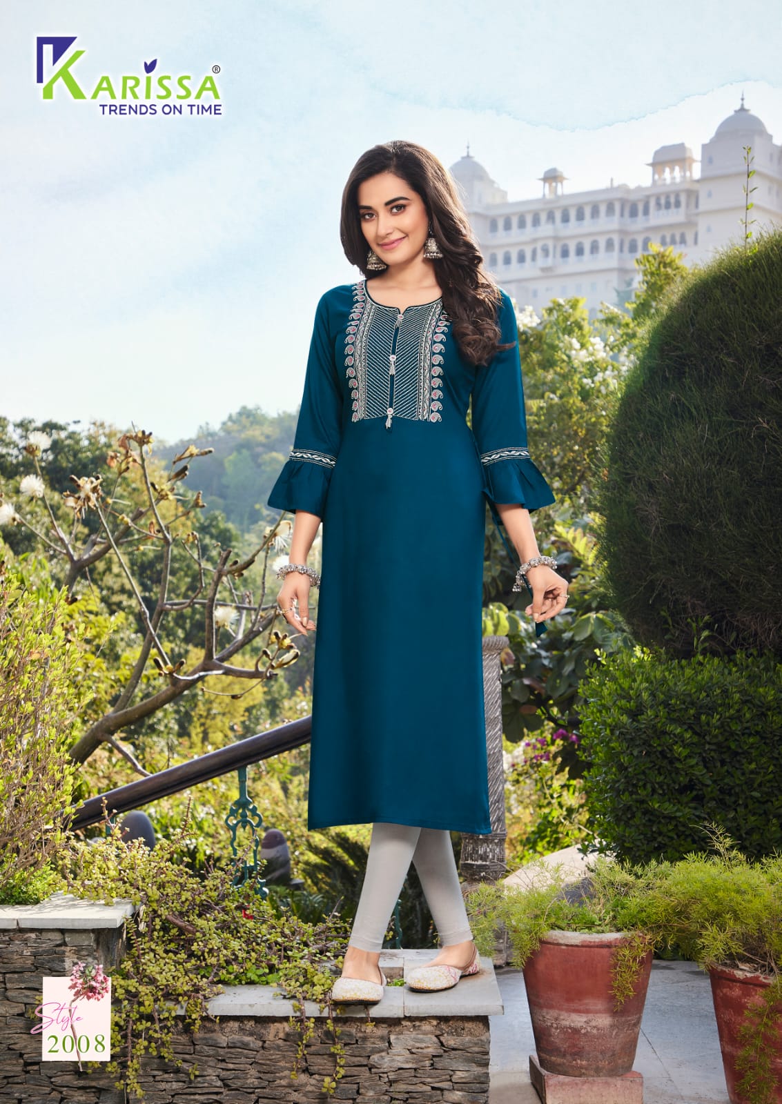 Karissa Rehana 2 Fancy Wear Wholesale Designer Kurtis